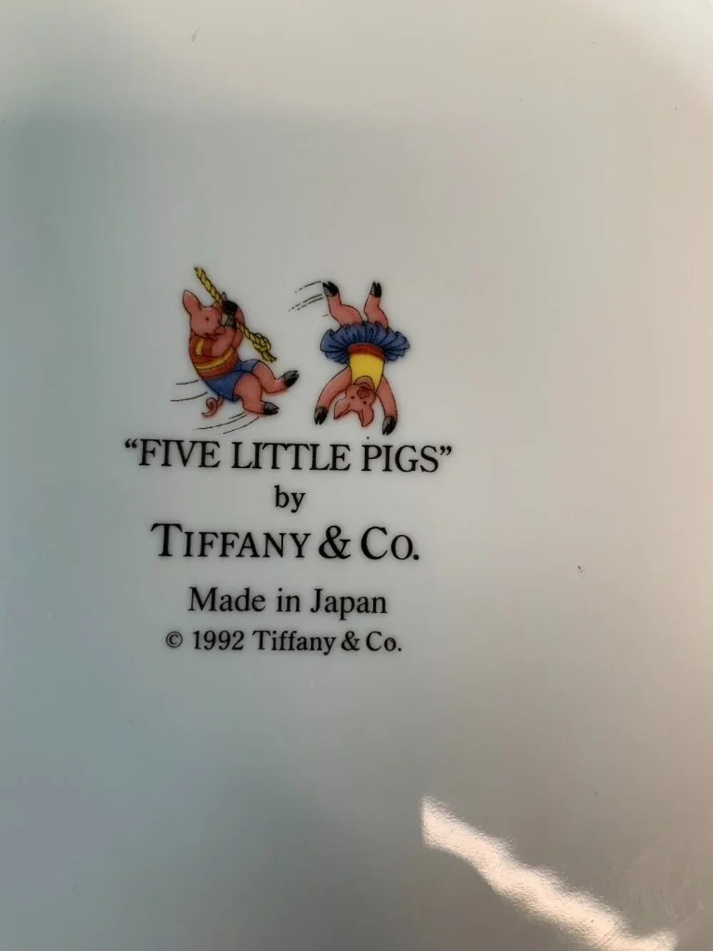 Tiffany & Co. printed original from